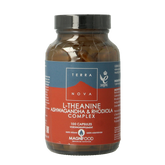Terranova L-theanine ashwagandha & rhodiola complex 100.00 Capsules