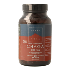 Terranova Chaga 500mg 100 Vegetarische capsules
