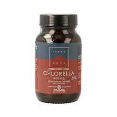 Terranova Chlorella 500mg 50 Vegetarische capsules