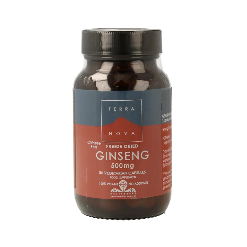 Terranova Ginseng 500mg 50 Vegetarische capsules