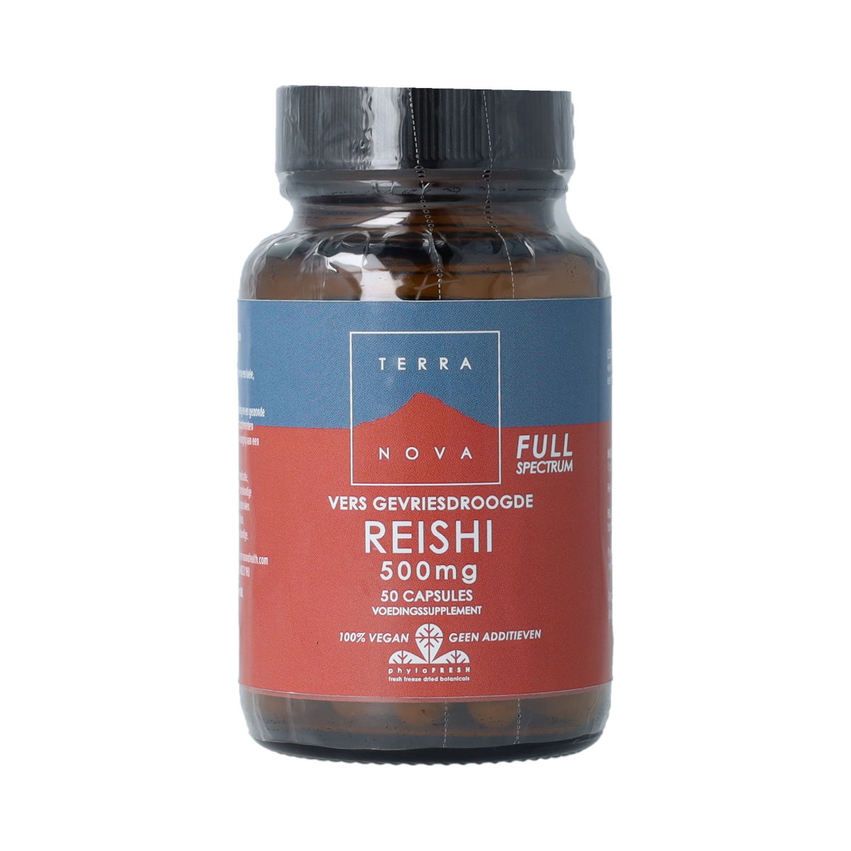 Terranova Reishi 500mg 50.00 Vegetarische capsules