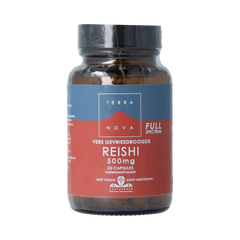 Terranova Reishi 500mg 50.00 Vegetarische capsules
