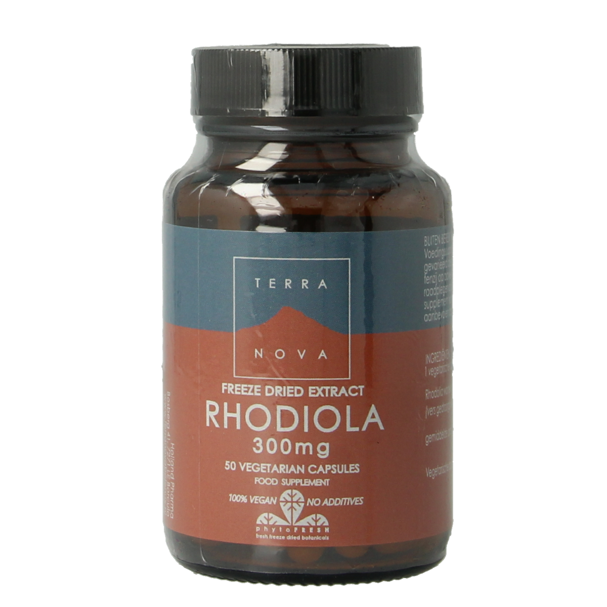 Terranova Rhodiola 300mg 50.00 Vegetarische capsules