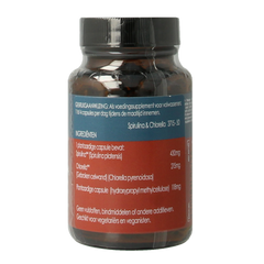 Terranova Spirulina & chlorella complex 50.00 Vegetarische capsules