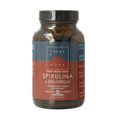 Terranova Spirulina & chlorella complex 100.00 Vegetarische capsules