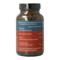 Terranova Spirulina & chlorella complex 100.00 Vegetarische capsules