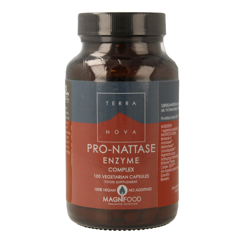 Terranova Pro-nattase enzyme complex 100 Vegetarische capsules