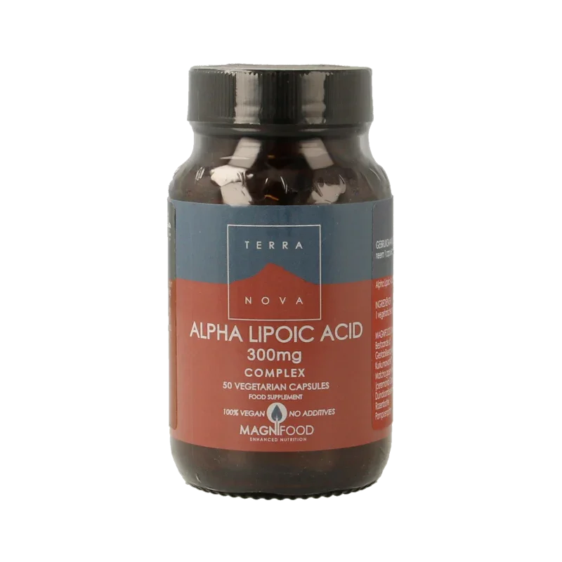 Terranova Alpha lipoic acid 300mg complex 50 Vegetarische capsules