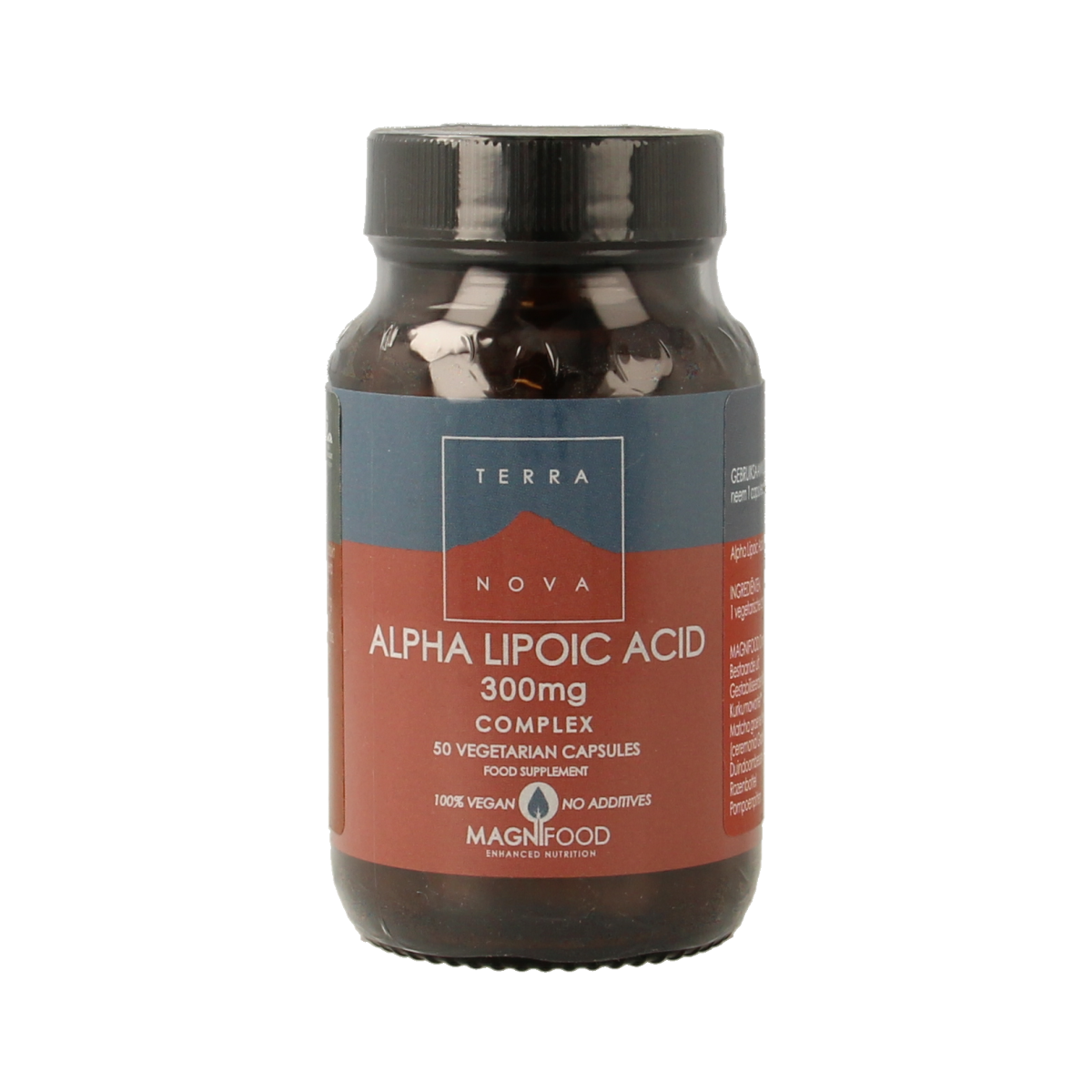 Terranova Alfa-Liponzuur 300mg complex 50.00 Vegetarische capsules