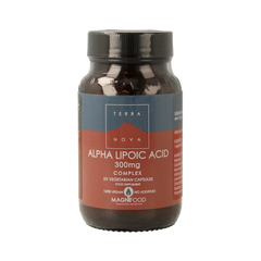 Terranova Alfa-Liponzuur 300mg complex 50 Vegetarische capsules