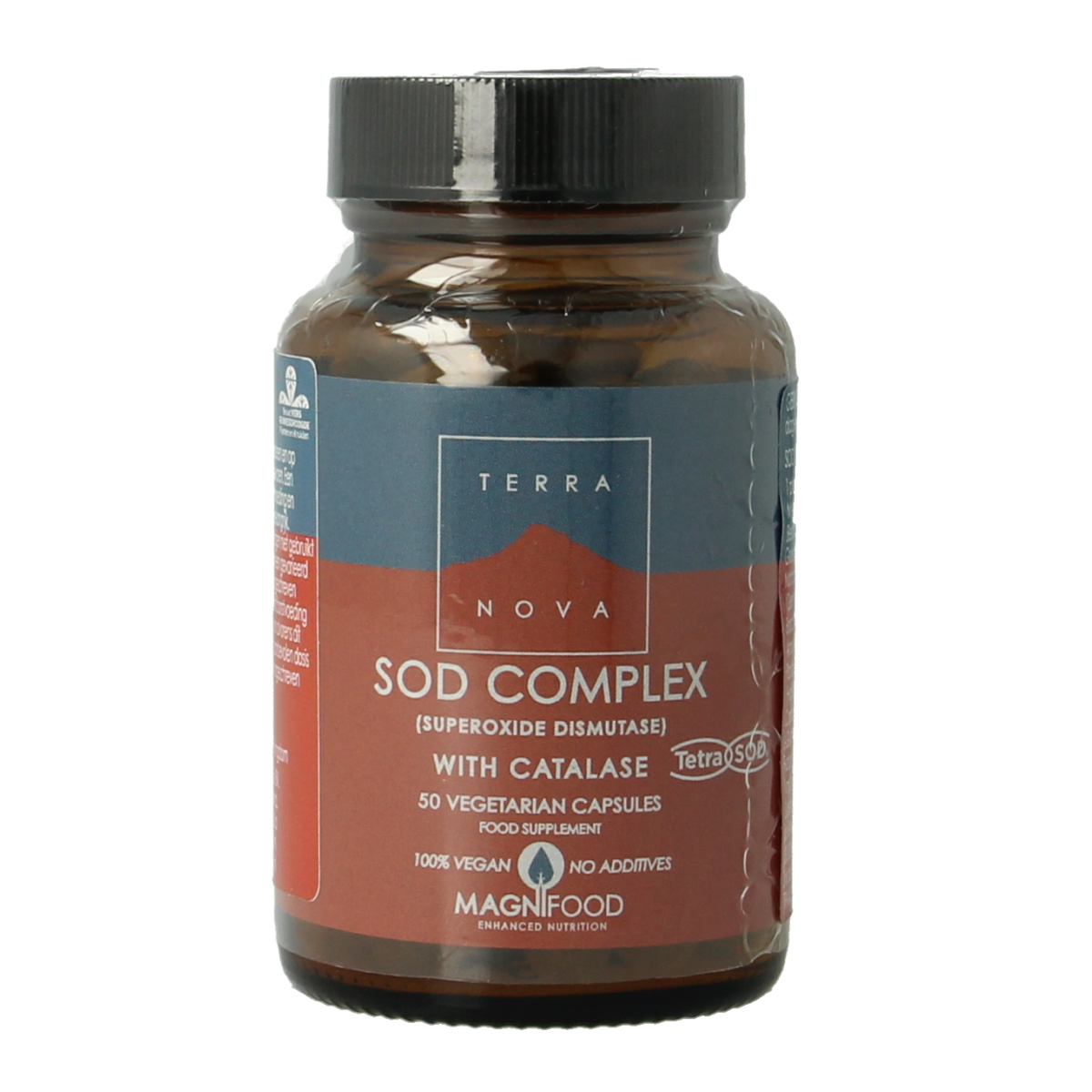 Terranova SOD Complex met catalase 50.00 Vegetarische capsules