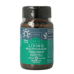 Terranova Green child living multivitamins 50 Vegetarische capsules