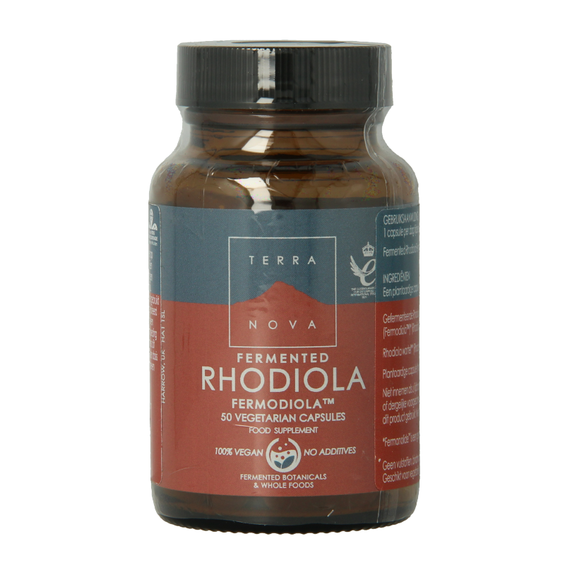 Terranova Fermented rhodiola fermodiola 50 Vegetarische capsules