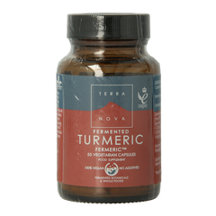 Terranova Fermented turmeric 350mg 50 Vegetarische capsules