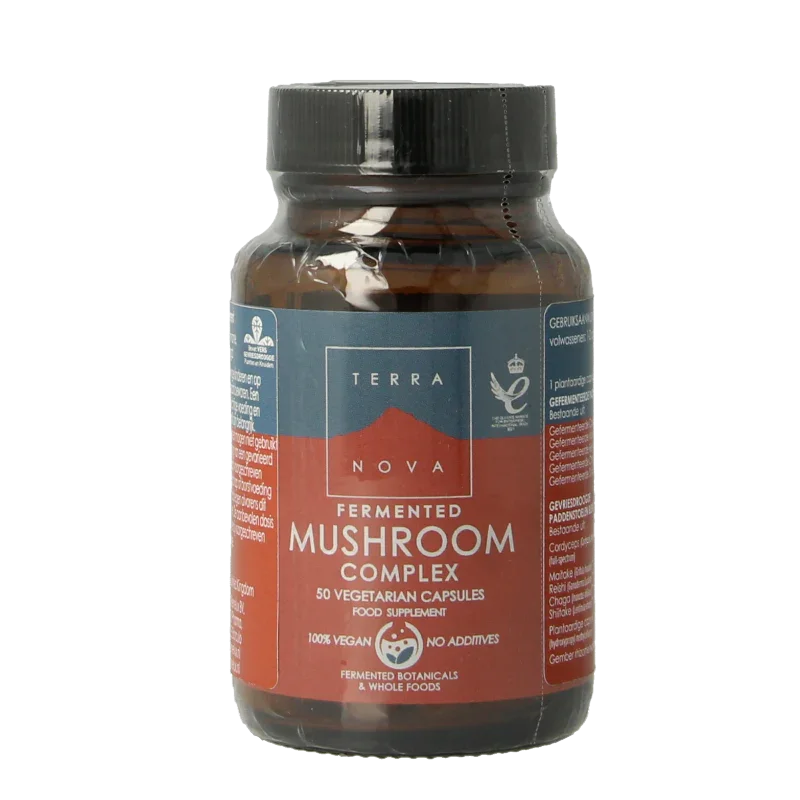 Terranova Fermented mushroom complex 50 Vegetarische capsules