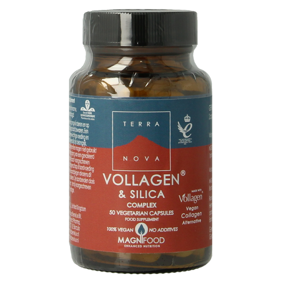 Terranova Vollagen & silica complex 50.00 Vegetarische capsules