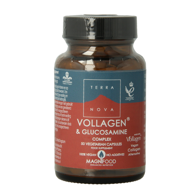 Terranova Vollagen & glucosamine complex 50 Vegetarische capsules