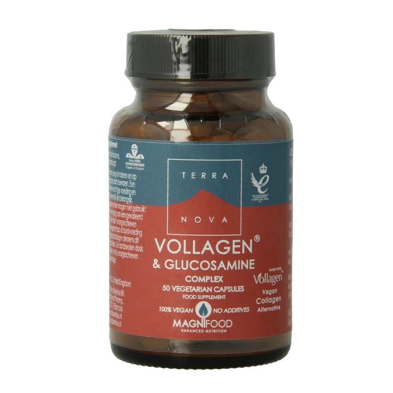 Terranova Vollagen & glucosamine complex 50 Vegetarische capsules