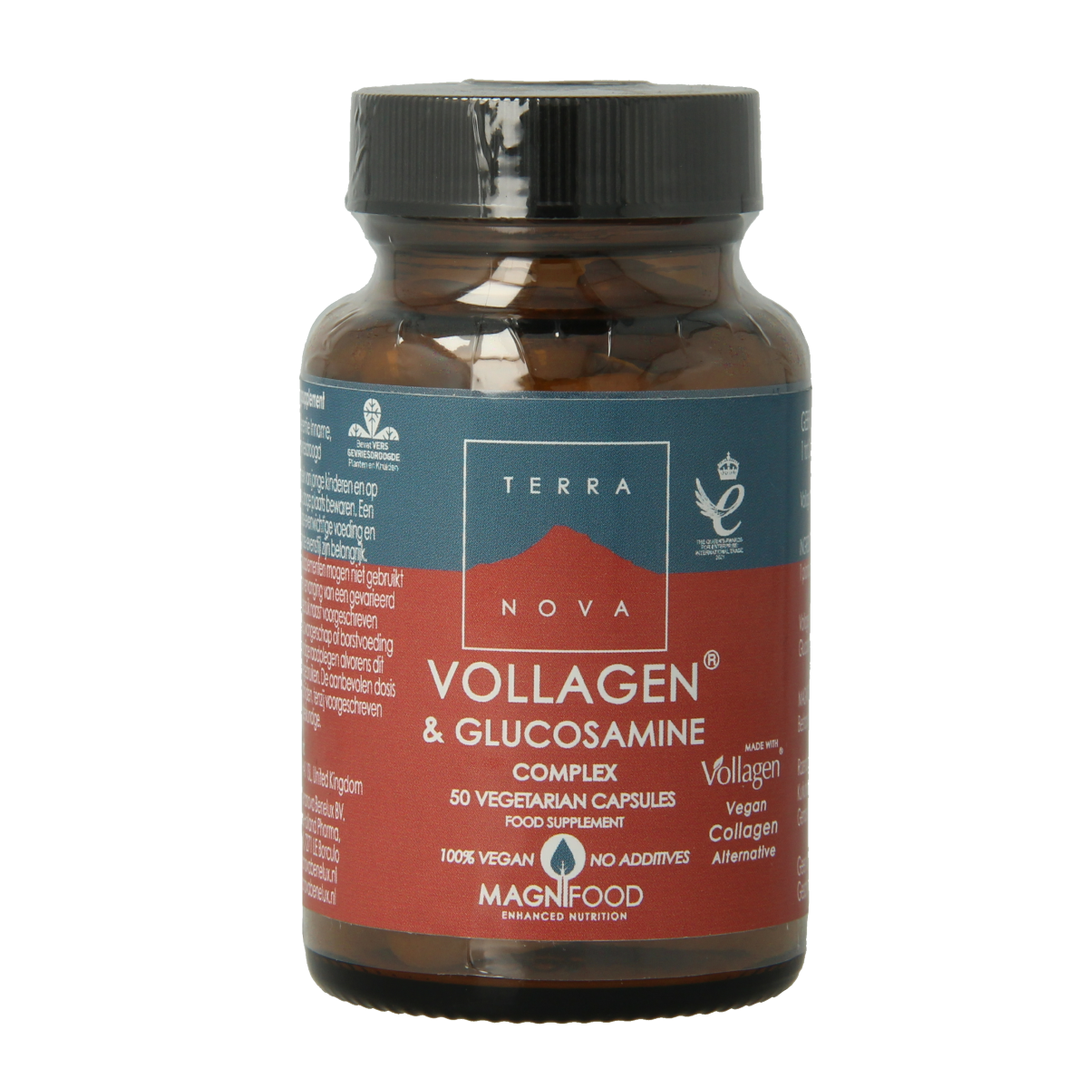 Terranova Vollagen & glucosamine complex 50.00 Vegetarische capsules
