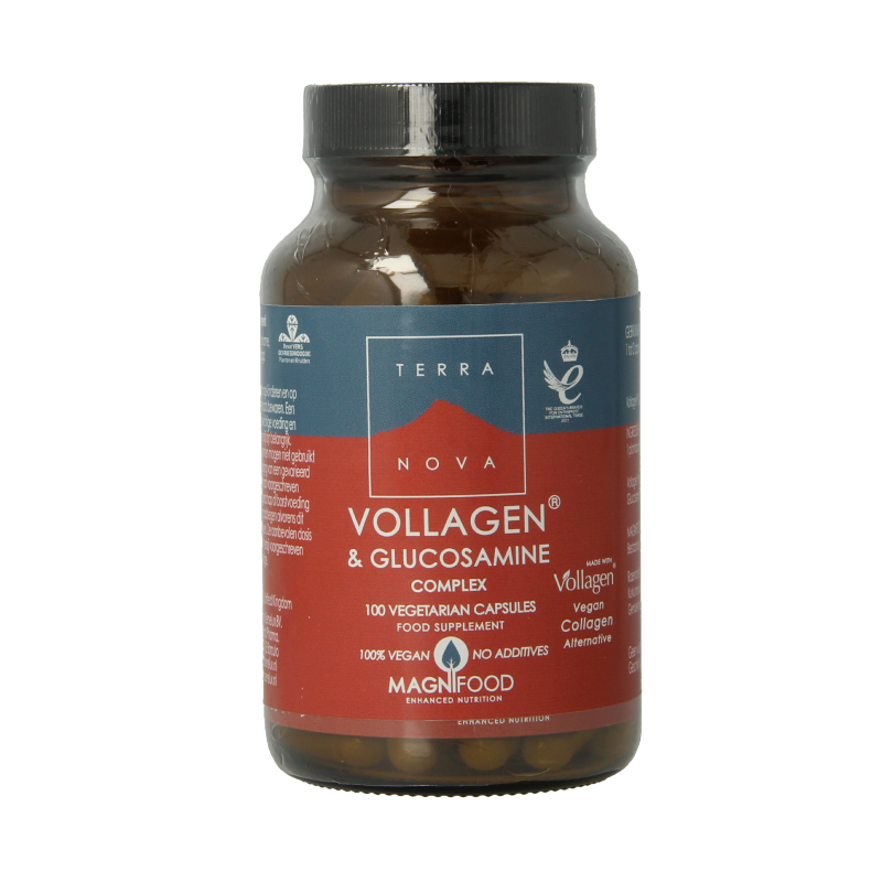Terranova Vollagen & glucosamine complex 100 Vegetarische capsules