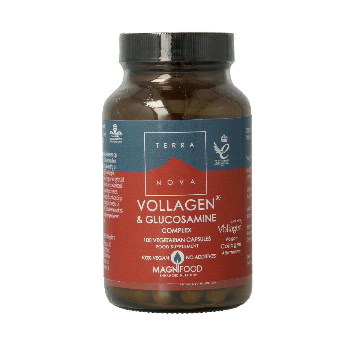 Terranova Vollagen & glucosamine complex 100.00 Vegetarische capsules
