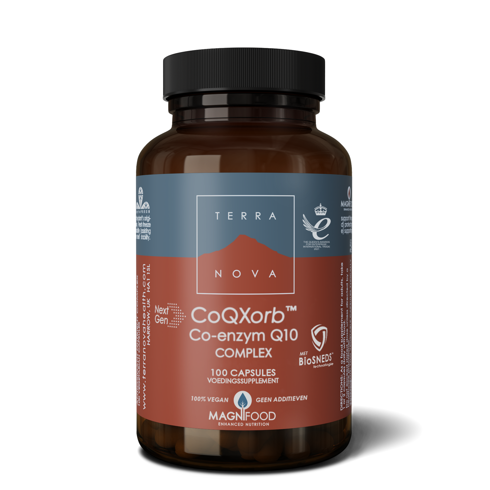 Terranova BioSNEDS CoQXorb co-enzym Q10 complex 100 Capsules