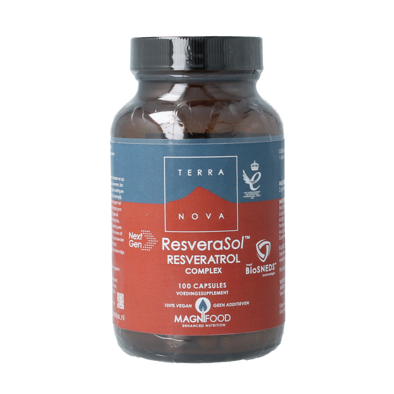 Terranova BioSNEDS ResveraSol resveratrol complex 100 Capsules