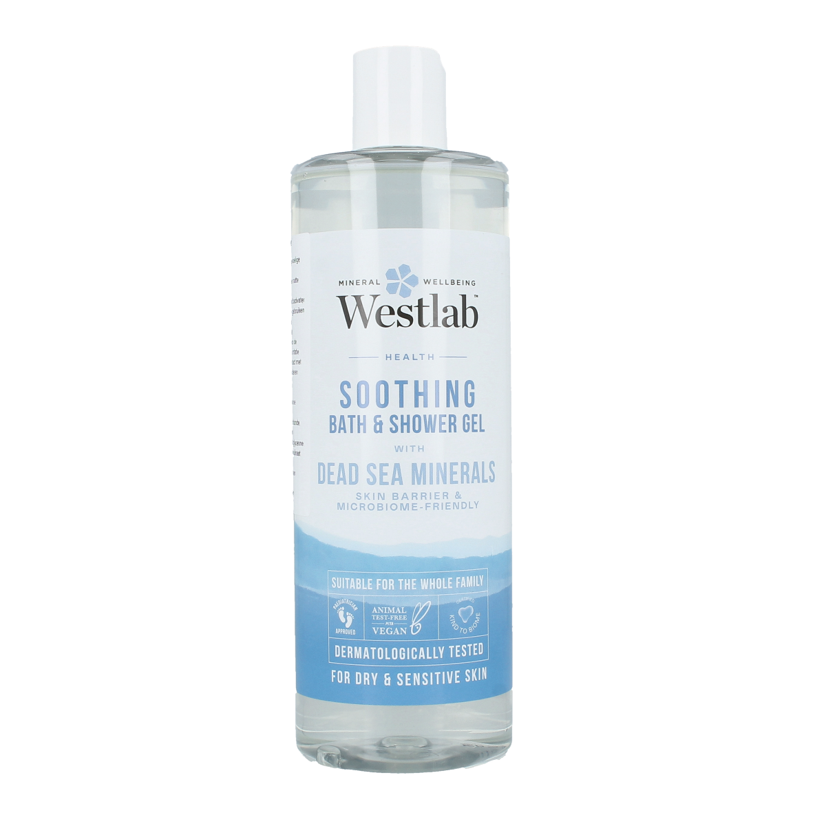 Westlab Bad en douchegel dode zee mineralen 500.00 Milliliter