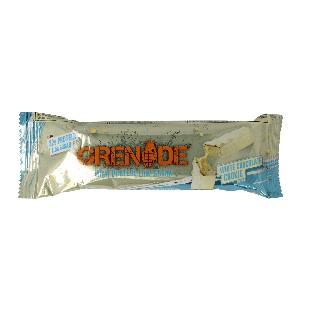 Grenade High protein bar white chocolate cookie 60.00 Gram