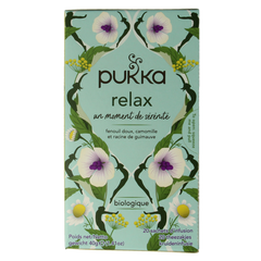 Pukka Relax thee bio 20.00 Zakjes