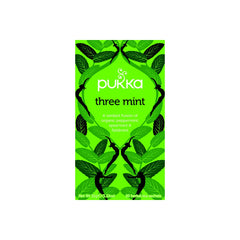 Pukka Three mint bio 20 Zakjes