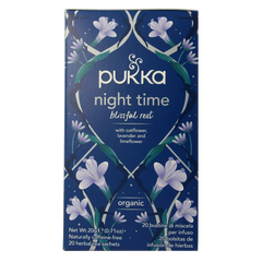 Pukka Night time thee bio 20.00 Zakjes