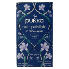 Pukka Night time thee bio 20.00 Zakjes