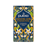 Pukka Chamomile vanille/manuka honing bio 20 Zakjes