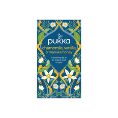 Pukka Chamomile vanille/manuka honing bio 20.00 Zakjes