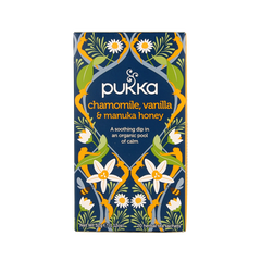 Pukka Chamomile vanille/manuka honing bio 20 Zakjes