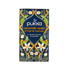 Pukka Chamomile vanille/manuka honing bio 20 Zakjes