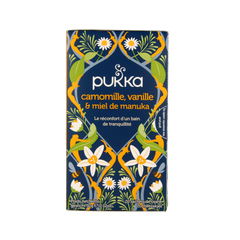 Pukka Chamomile vanille/manuka honing bio 20.00 Zakjes
