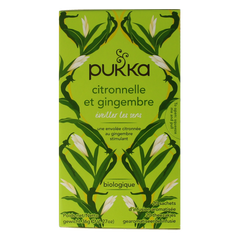 Pukka Lemongrass & ginger thee bio 20.00 Zakjes
