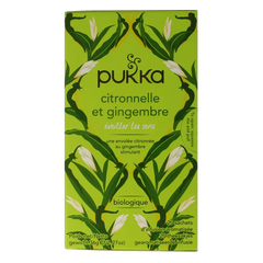 Pukka Lemongrass & ginger thee bio 20 Zakjes