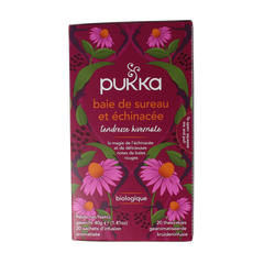 Pukka Elderberry & echinacea bio 20.00 Zakjes