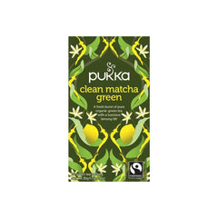 Pukka Clean matcha green bio 20 Zakjes