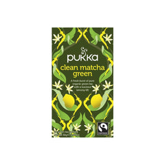 Pukka Clean matcha green bio 20.00 Zakjes