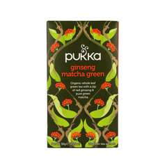 Pukka Ginseng matcha green bio 20 Zakjes