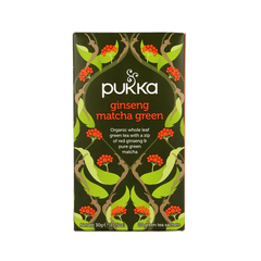 Pukka Ginseng matcha green bio 20 Zakjes