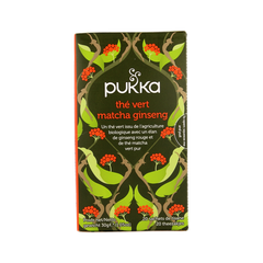 Pukka Ginseng matcha green bio 20.00 Zakjes