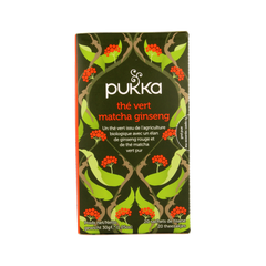 Pukka Ginseng matcha green bio 20.00 Zakjes