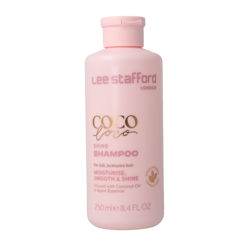 Lee Stafford Coco loco & agave shine shampoo 250 Milliliter