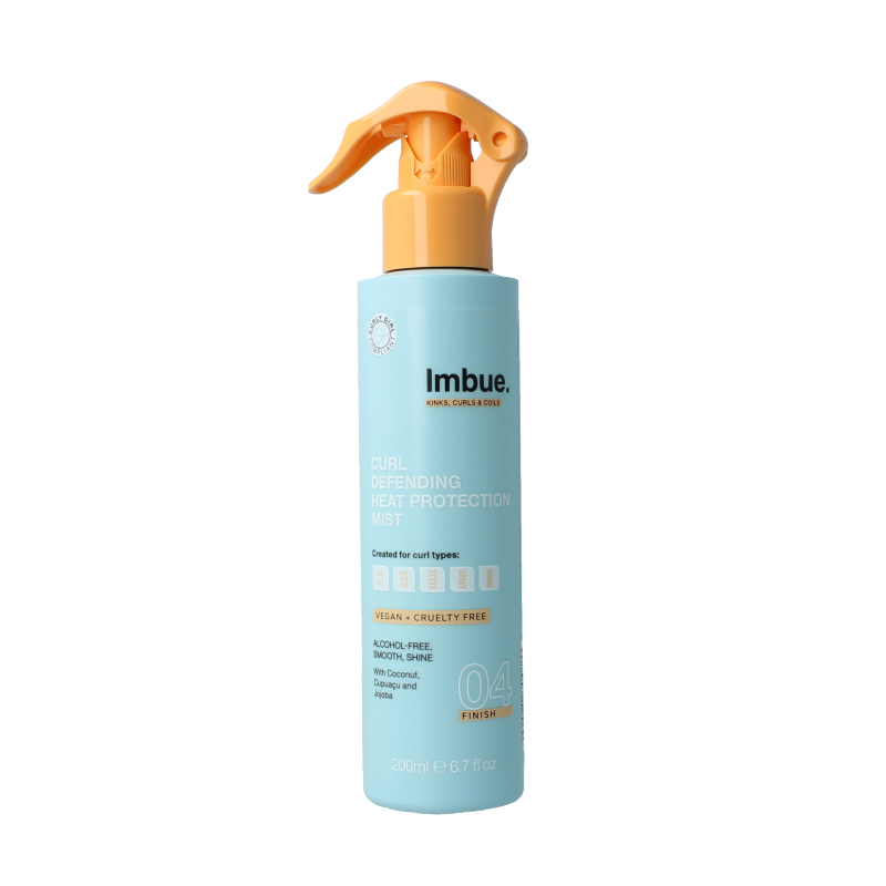 Imbue Curl defending heat protection mist 200 Milliliter
