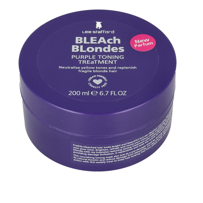 Lee Stafford Bleach blondes purple toning mask 200 Milliliter